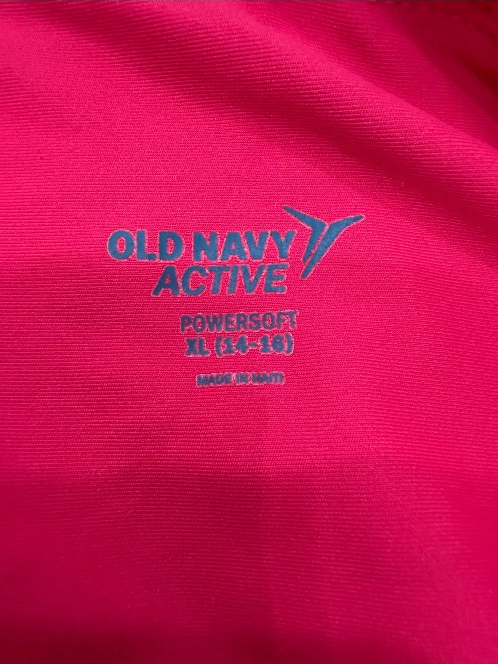 Old Navy Bright Pink Girls' Active Leggings